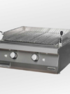 Gas grill with lava stone base, 80 cm
