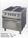 4-burner Electric Hob And Oven