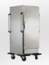 Heating and storage cabinet with one door