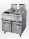 2 x 22 liter double gas fryer