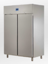 1400 liter stainless steel double door refrigerator