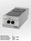 2-burner electric stove