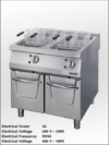 Electric double tub fryer 22 x 2 liters