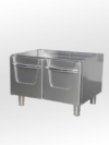 80cm steel cabinet and base