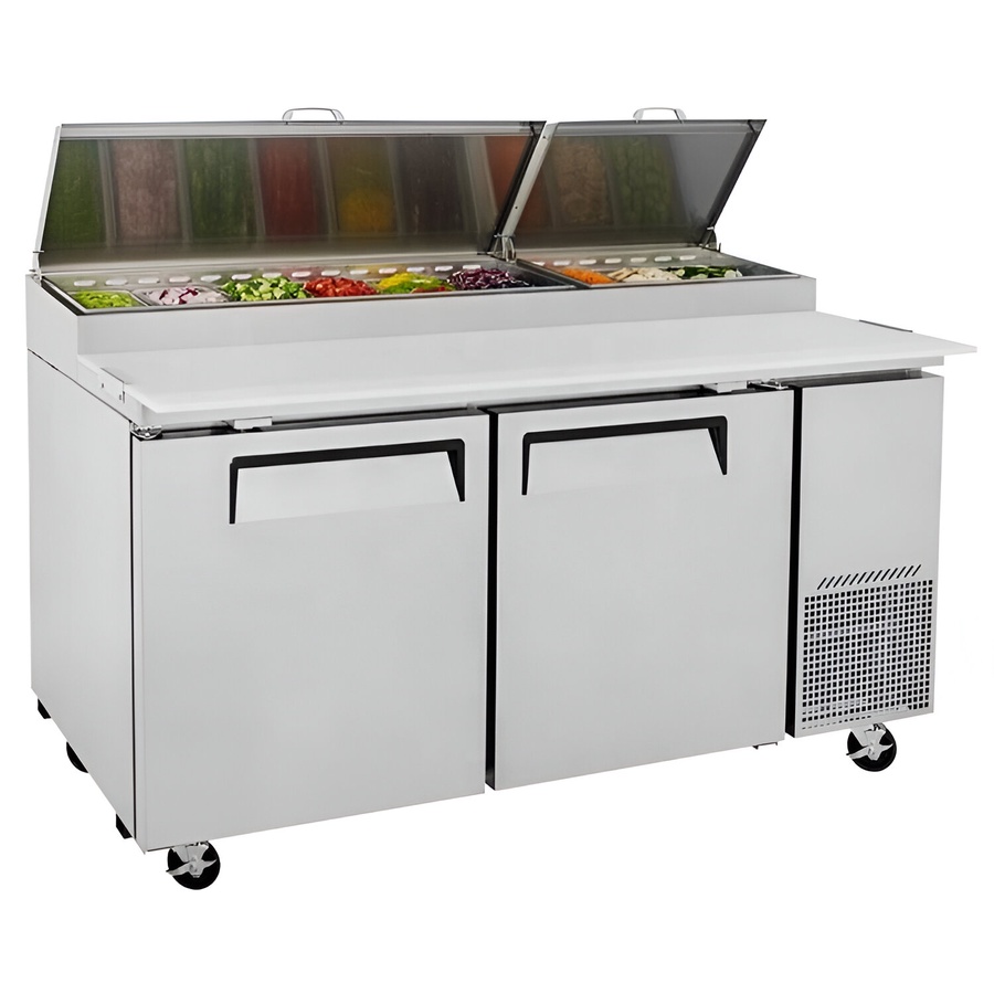 2-door Pizza Refrigerator, Countertop, 150 Cm