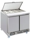 Two-door Counter Salad Preparation Refrigerator, Berjaya
