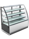 180cm Curved Glass Pastry Display Refrigerator