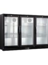 Under-bar Refrigerator, 3 Doors, Single-leaf