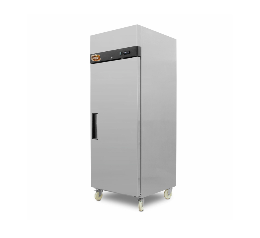 Top Cold Single Door Upright Refrigerator, Full Stainless Steel (GN650TN)
